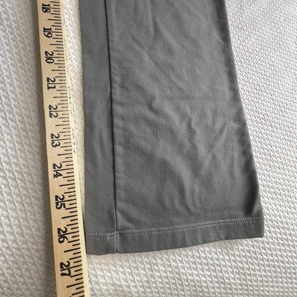 Baleaf Women's Size Medium Gray Thermal Fleece Lined Leggings with Pockets - Picture 4 of 5